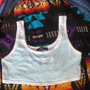 Crop tops; shirts I don’t wear anymore